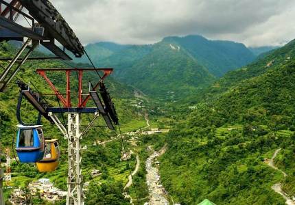 Chandigarh to Haridwar, Rishikesh, Mussoorie & Nainital Scenic Escape